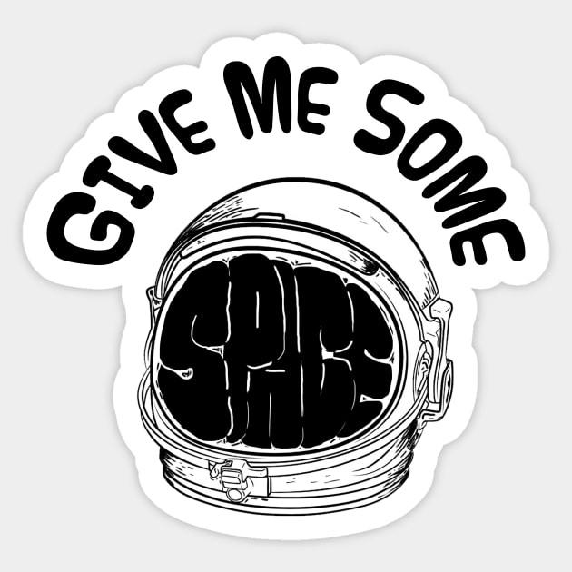 Give Me Some Space Sticker by giantplayful